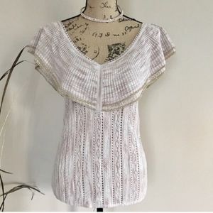 •WHBM• eyelet knit sweater {C24}